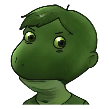 Boy downing thumbs down emoji sticker