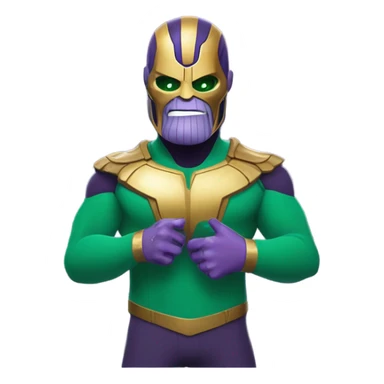 thanos from squid game season 2 sticker
