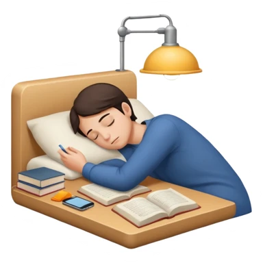 Fesse prout étudier dormir sticker