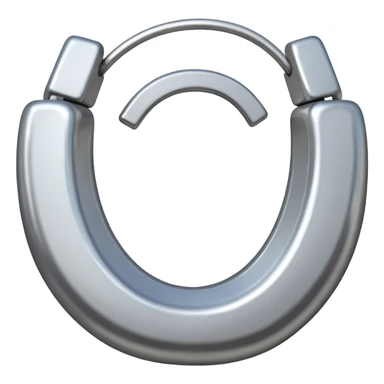 Cute horse shoe sticker