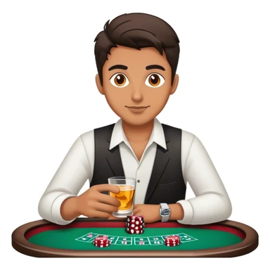 my friend aaryan gambling and drinking sticker