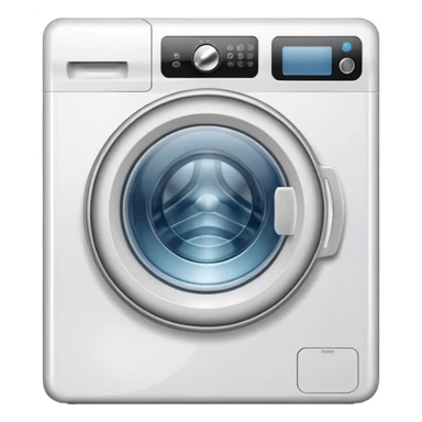 Washing machine sticker