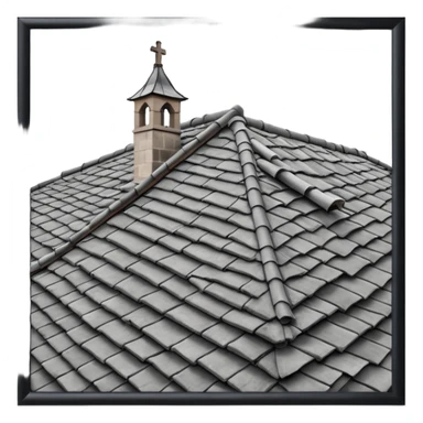 MONASTERY ROOF sticker