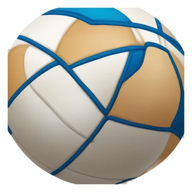Beach volleyball ball sticker