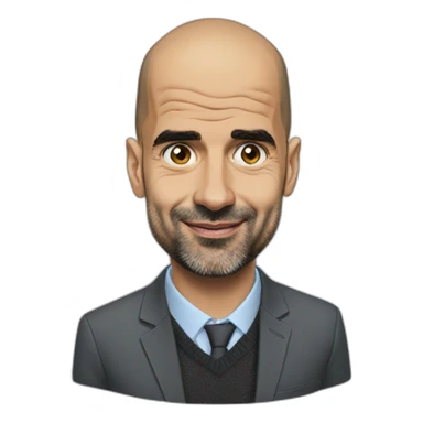 pep guardiola sticker
