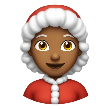 Mrs claus  sticker