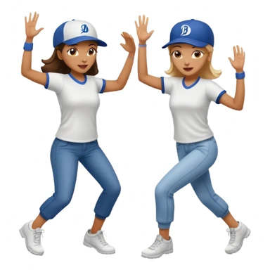 Please add 👯‍♀️ and 🧢 sticker