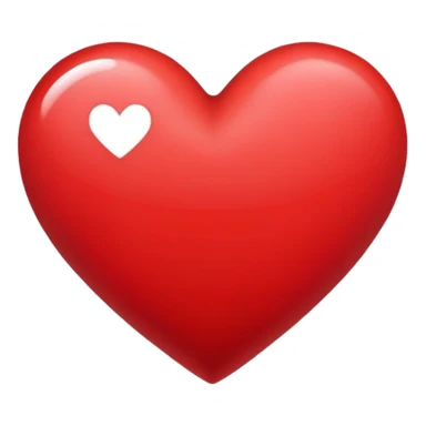 bend over heart shape sticker