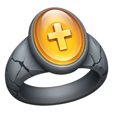 The Resurrection Stone is a smooth, translucent gray stone, typically worn as a ring. It has the power to summon the spirits of the dead, allowing the holder to communicate with them. sticker