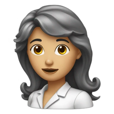 Une femme qui frappe un homme sticker