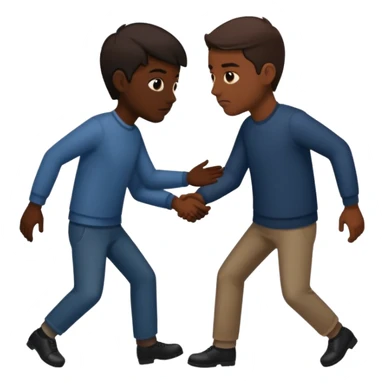 a situation in which someone pushes another person behind one's back sticker