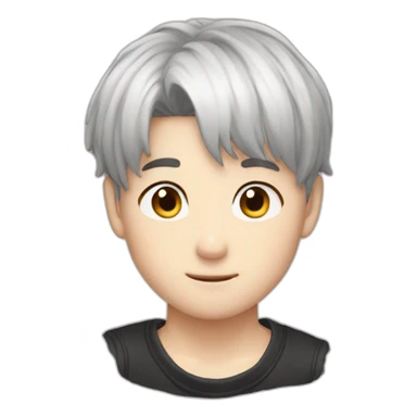 suga from bts sticker