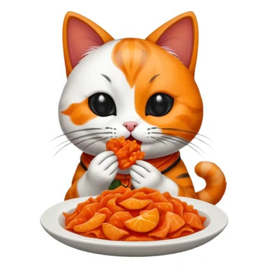 kimchi and cats sticker