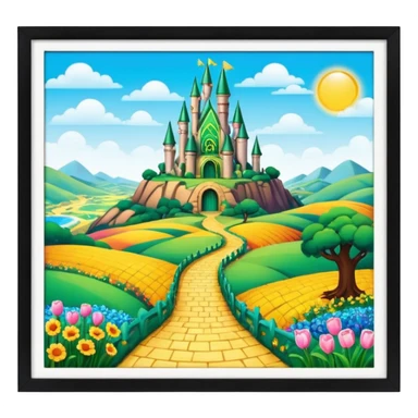 The Land of Oz sticker