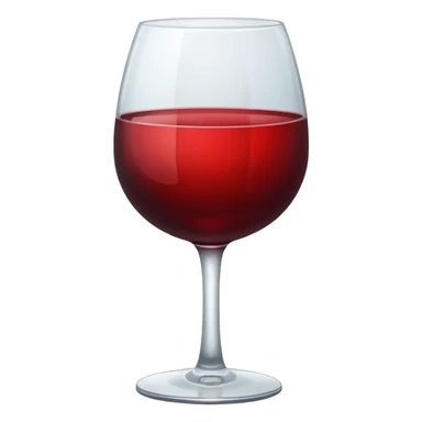 I want an emoji that describes that no drinks allowed but with a glass of wine sticker