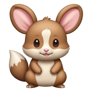 Teddiursa-Minccino-Vu-fusion  sticker