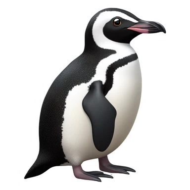 African black footed penguin sticker