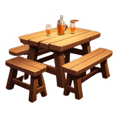 Cozy Fantasy tavern sticker