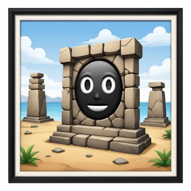 ORACLE RUINS sticker