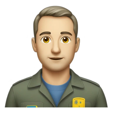 An employee of the Ukrainian Railways sticker