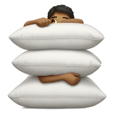 stack of pillows sticker