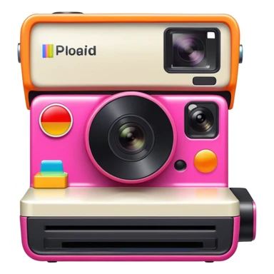 polaroid camera printing picture sticker