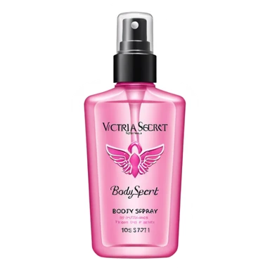victoria secret body spray mist sticker