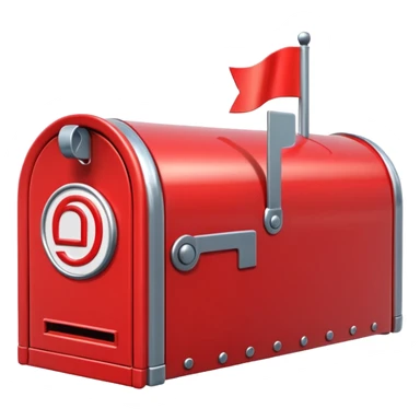 Post office logo sticker