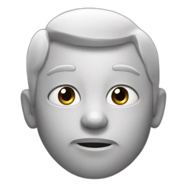 sketchy face making gesture sticker