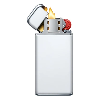 white lighter sticker