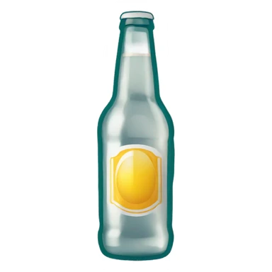 botellin cerveza sin marca sticker