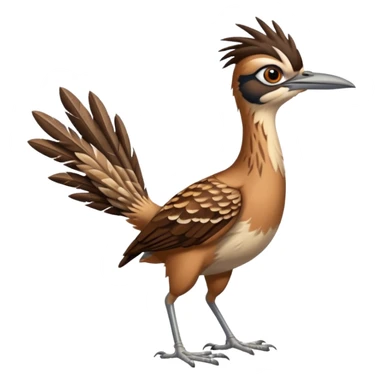 Running roadrunner sticker