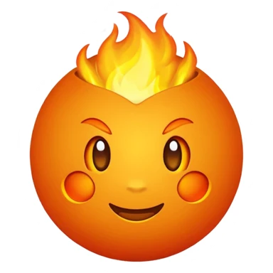 fire ball sticker