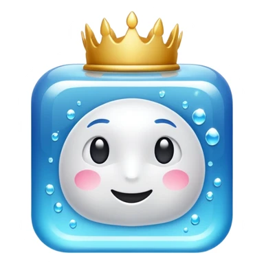 glitter white bank sticker