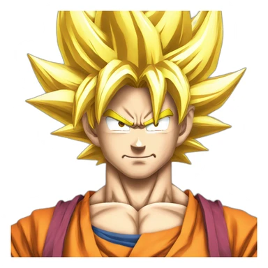Goku Super Sayan sticker