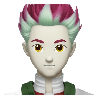 Hisoka from hxh sticker
