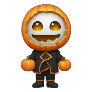 trick-or-treat sticker