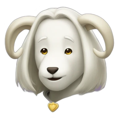 Asriel Dreemurr sticker
