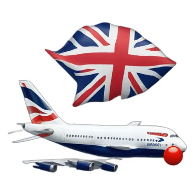 British Airways  sticker