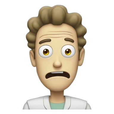 Rick from Rick and Morty  sticker