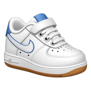Baby low air force shoe sticker