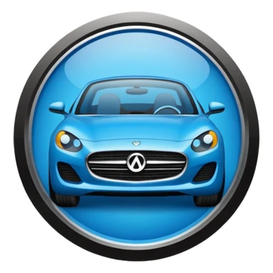 Logo certification de couleur bleu avec le symbole vrai  sticker