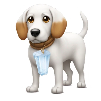 Ice spice with a dog sticker