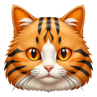 Tabby cat sticker