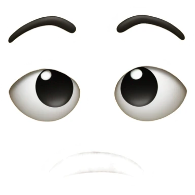 Eye twitching emoji sticker