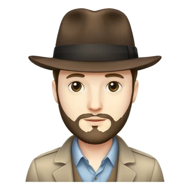 Tipping a fedora  neckbeard sticker