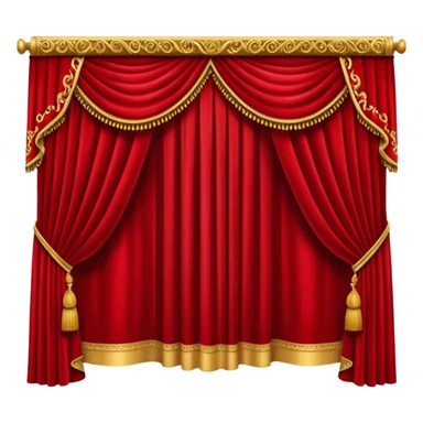 theatre Curtain sticker