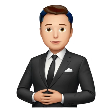 pregnant elon musk man sticker