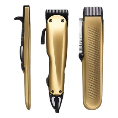 hair clipper gold whal sticker