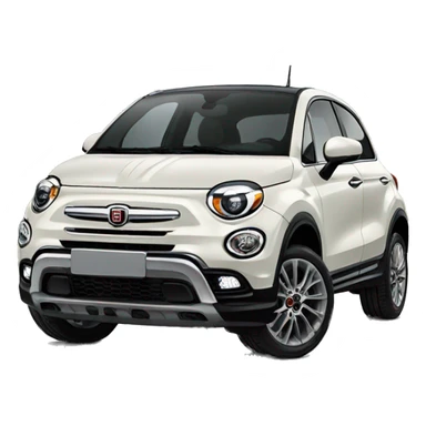 Fiat 500 X  sticker